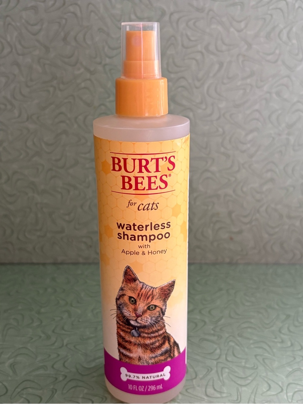 Burt's Bees Waterless Cat Shampoo with Apple & Honey - 10 fl oz